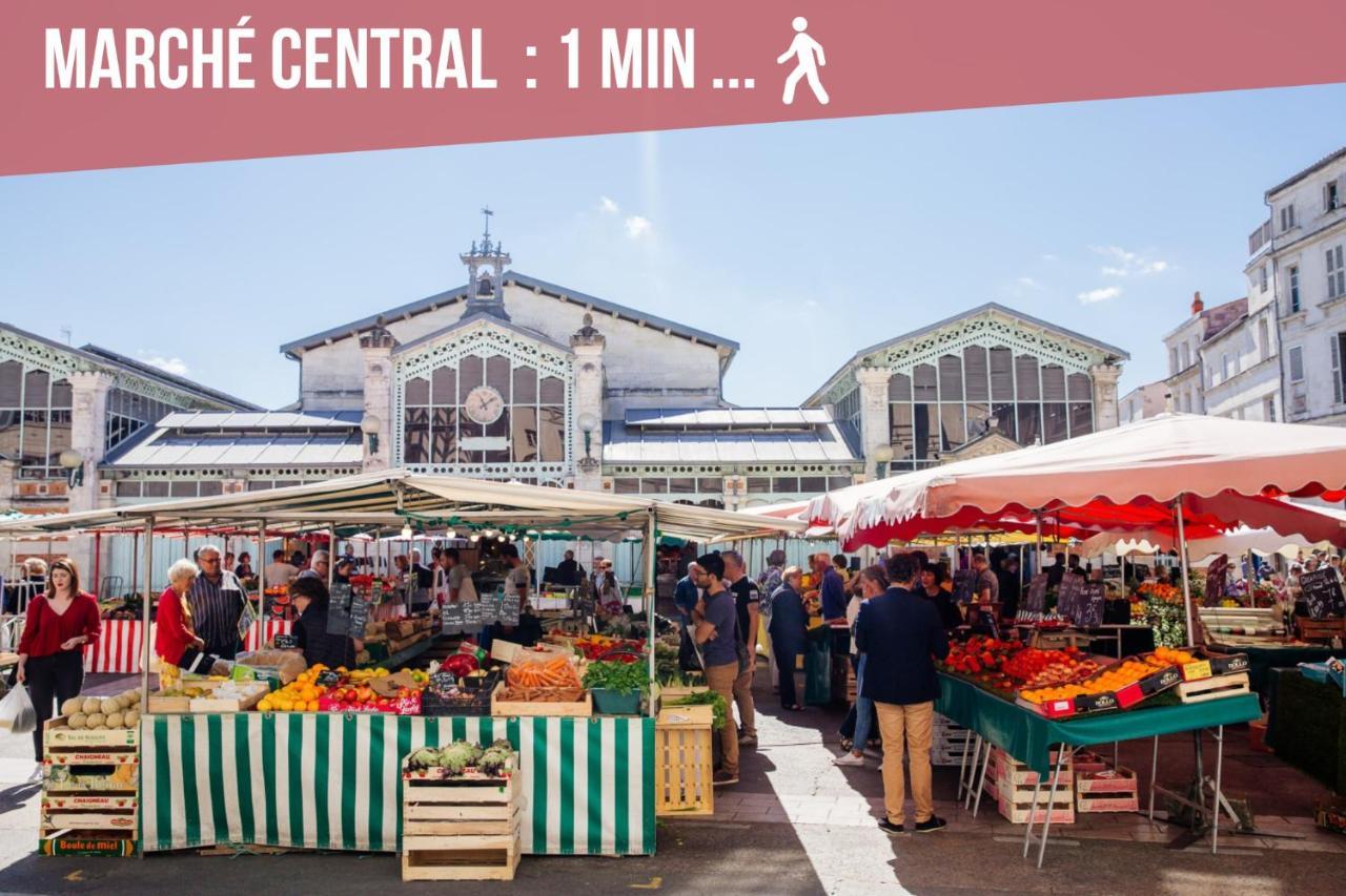 Ღ Marche Central • Au Coeur De Ville & Spacieux La Rochelle  Ngoại thất bức ảnh